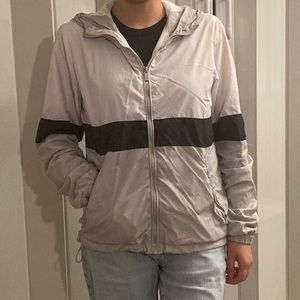 Garage hooded windbreaker